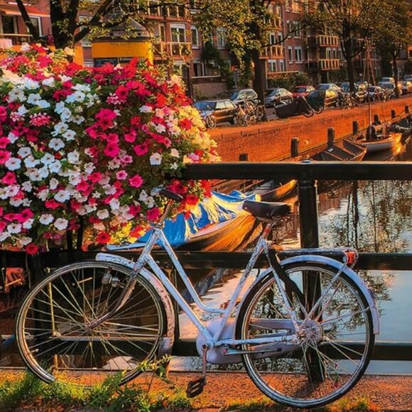 New sealed Ravensburger 1000pcs Adult Puzzle-Bicycles in Amsterdam - Picture 5 of 15